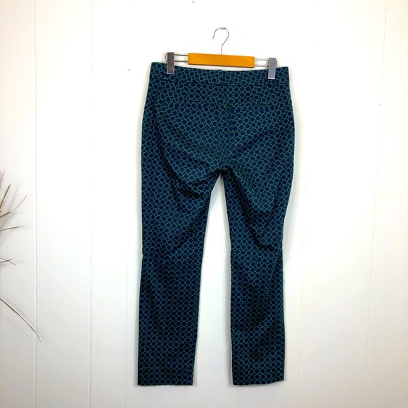 Banana Republic Blue/Green Dress Pants Sz 0 - Picture 8 of 10